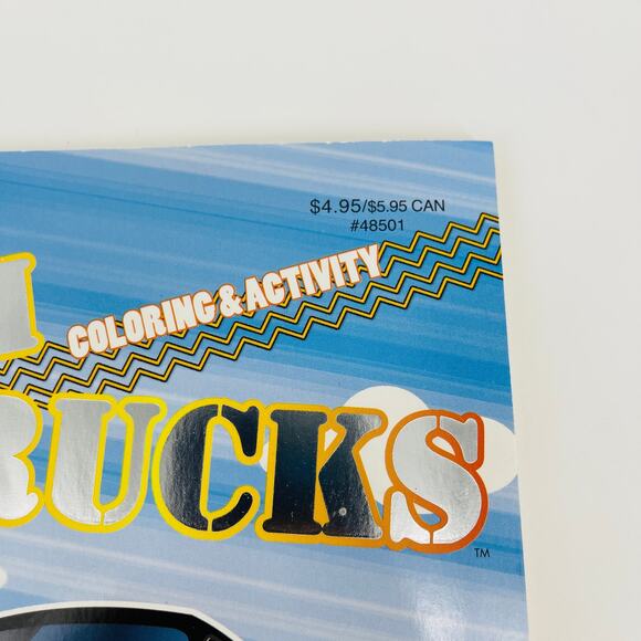 Tough Trucks Coloring & Activity Book - New / Unused - Picture 13 of 13
